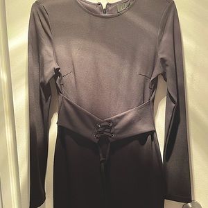 Lulu’s black body con dress